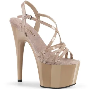 ADORE-713 Strappy Platform Stripper Sandal