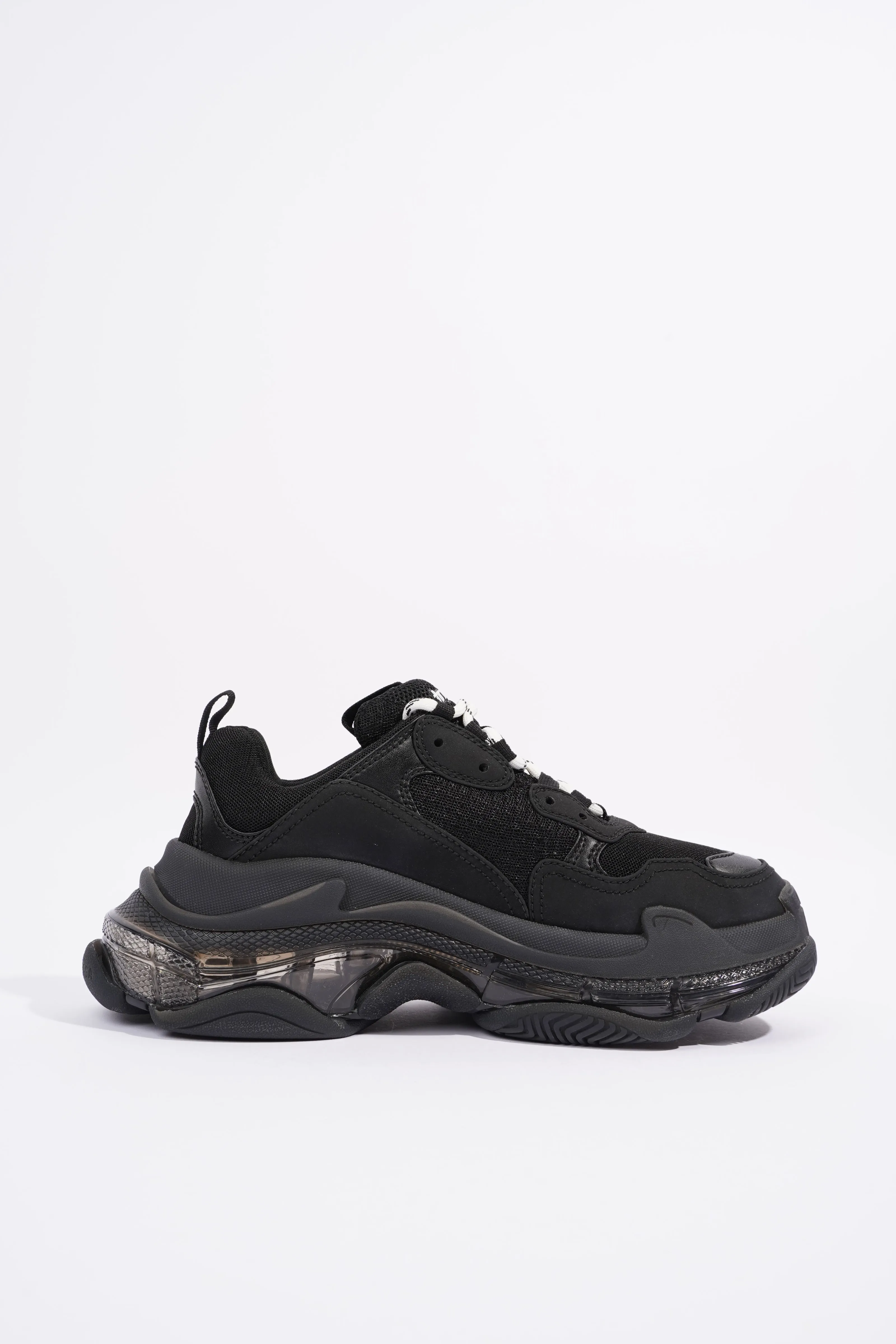 Balenciaga Triple S Black Canvas EU 39 UK 6