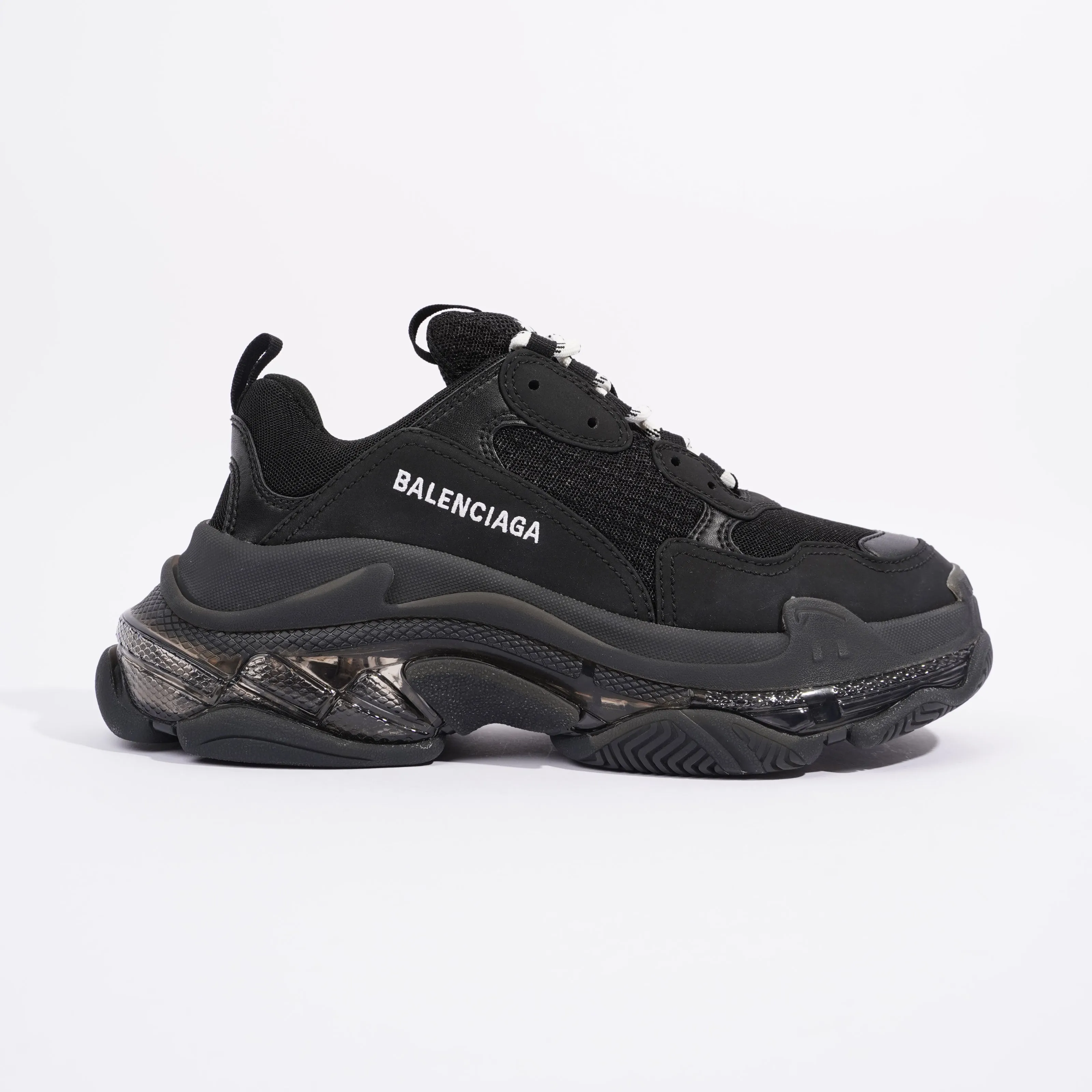 Balenciaga Triple S Black Canvas EU 39 UK 6