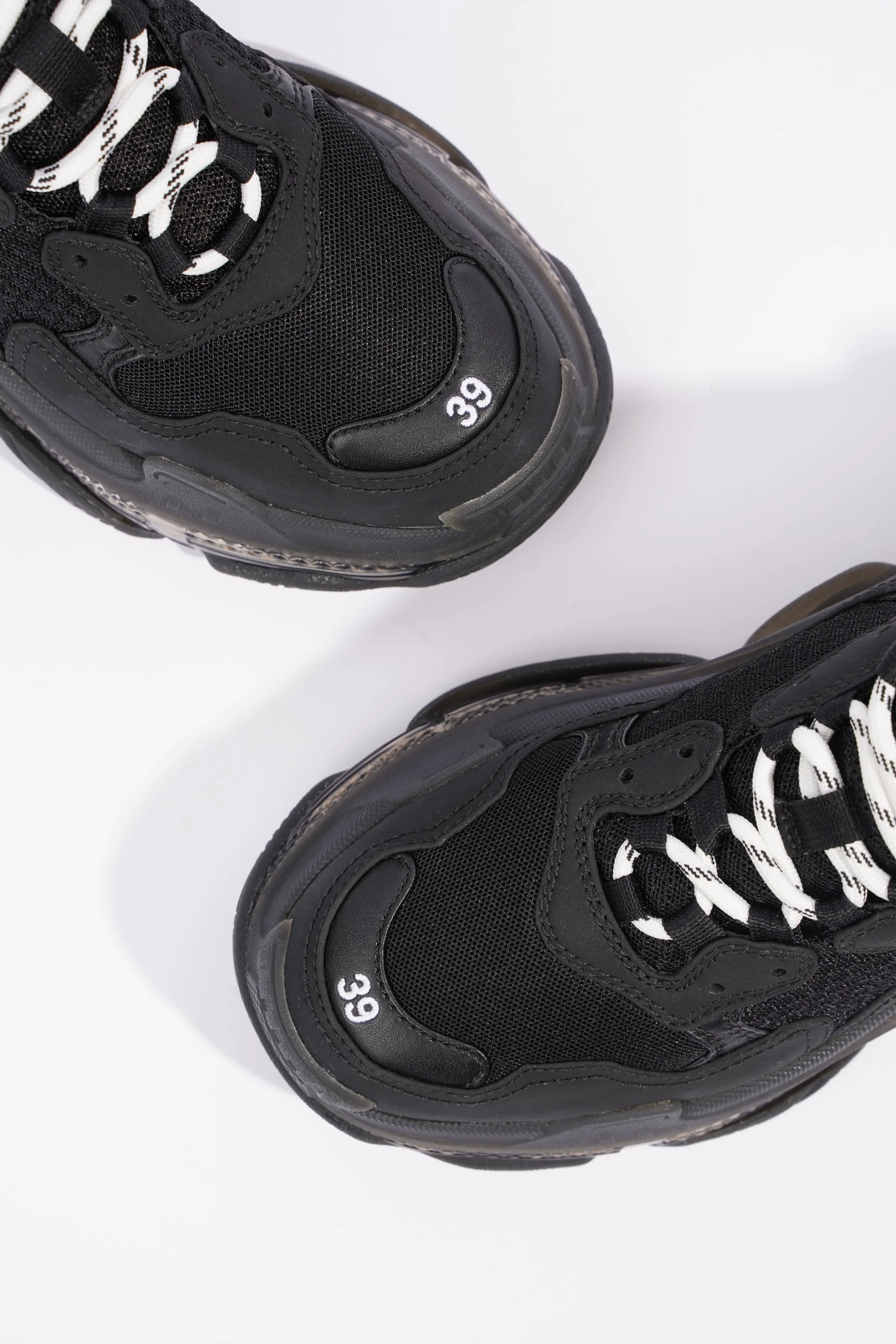 Balenciaga Triple S Black Canvas EU 39 UK 6