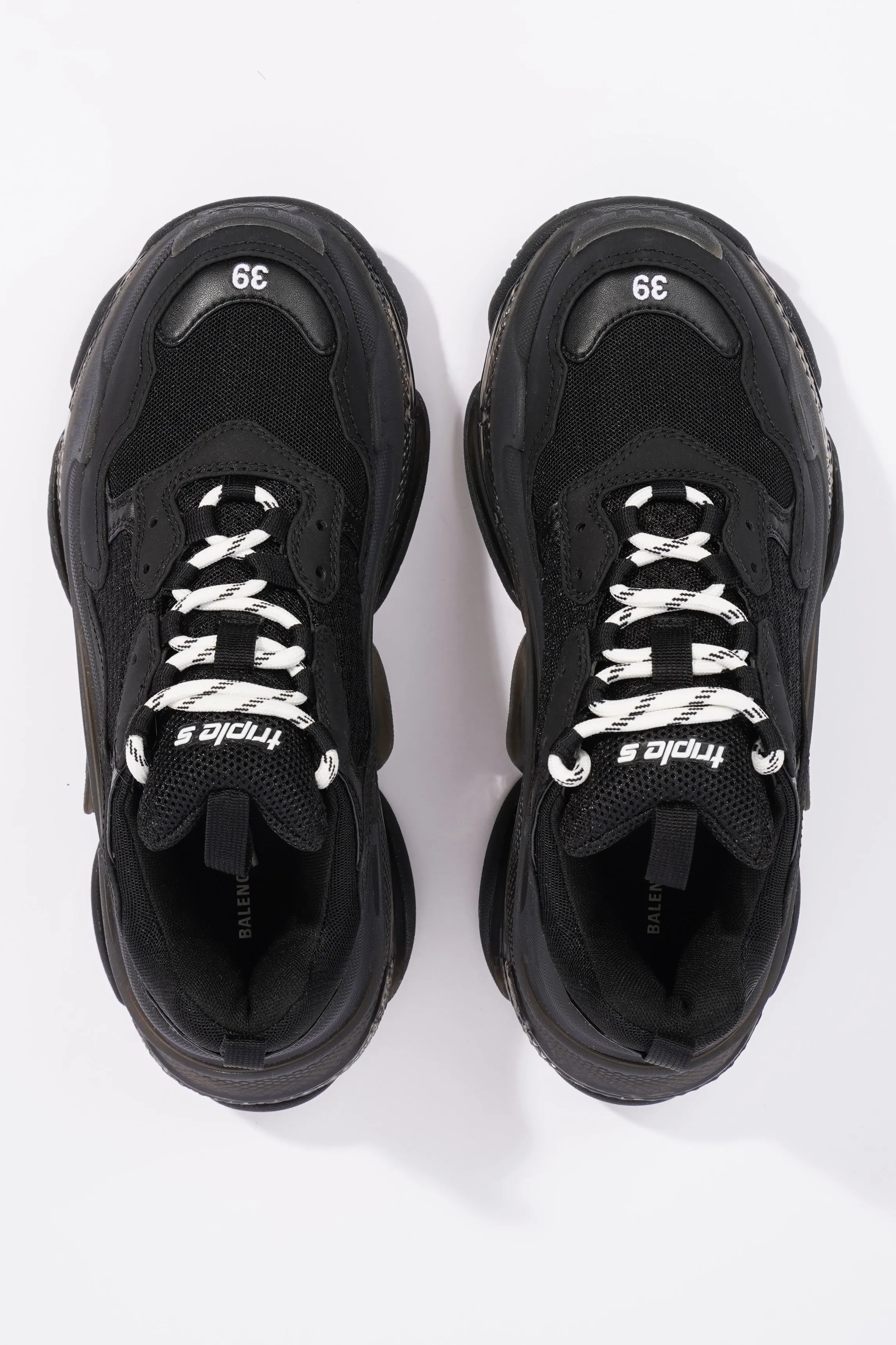 Balenciaga Triple S Black Canvas EU 39 UK 6