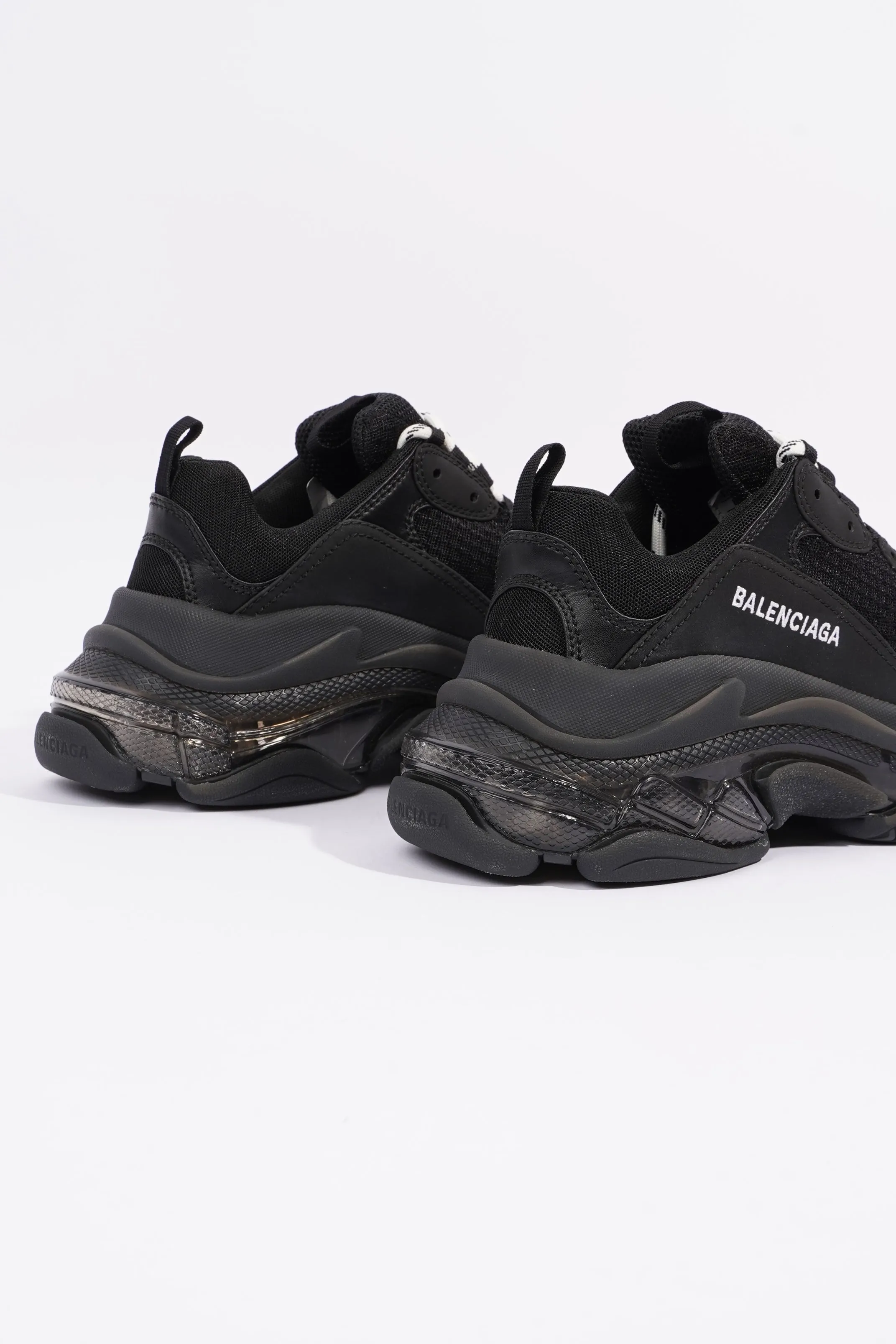 Balenciaga Triple S Black Canvas EU 39 UK 6