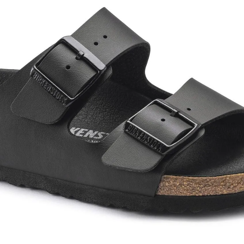 Birkenstock Arizona - Black Birko-Flor/Black Footbed