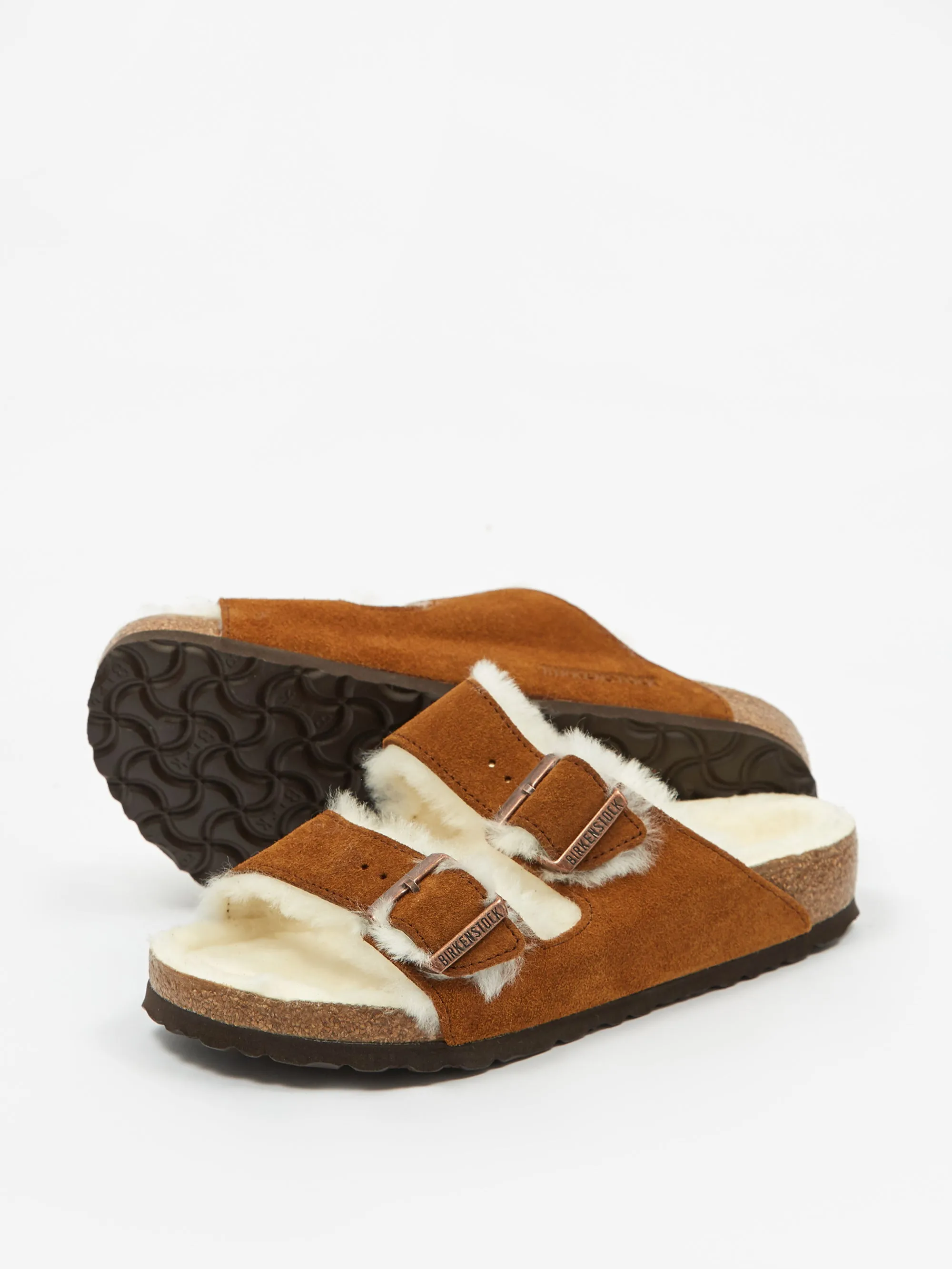 Birkenstock Arizona Fur W - Mink