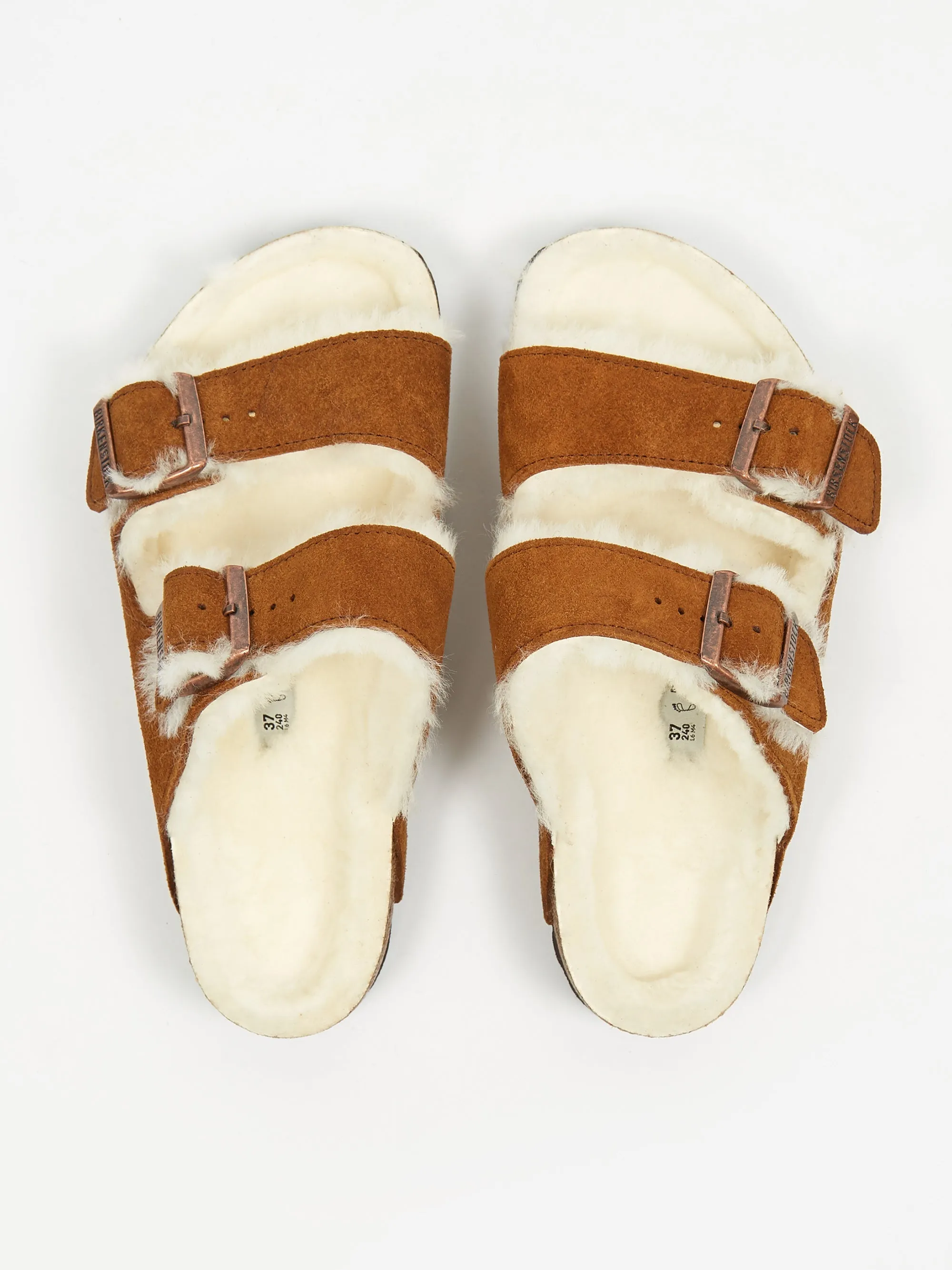Birkenstock Arizona Fur W - Mink