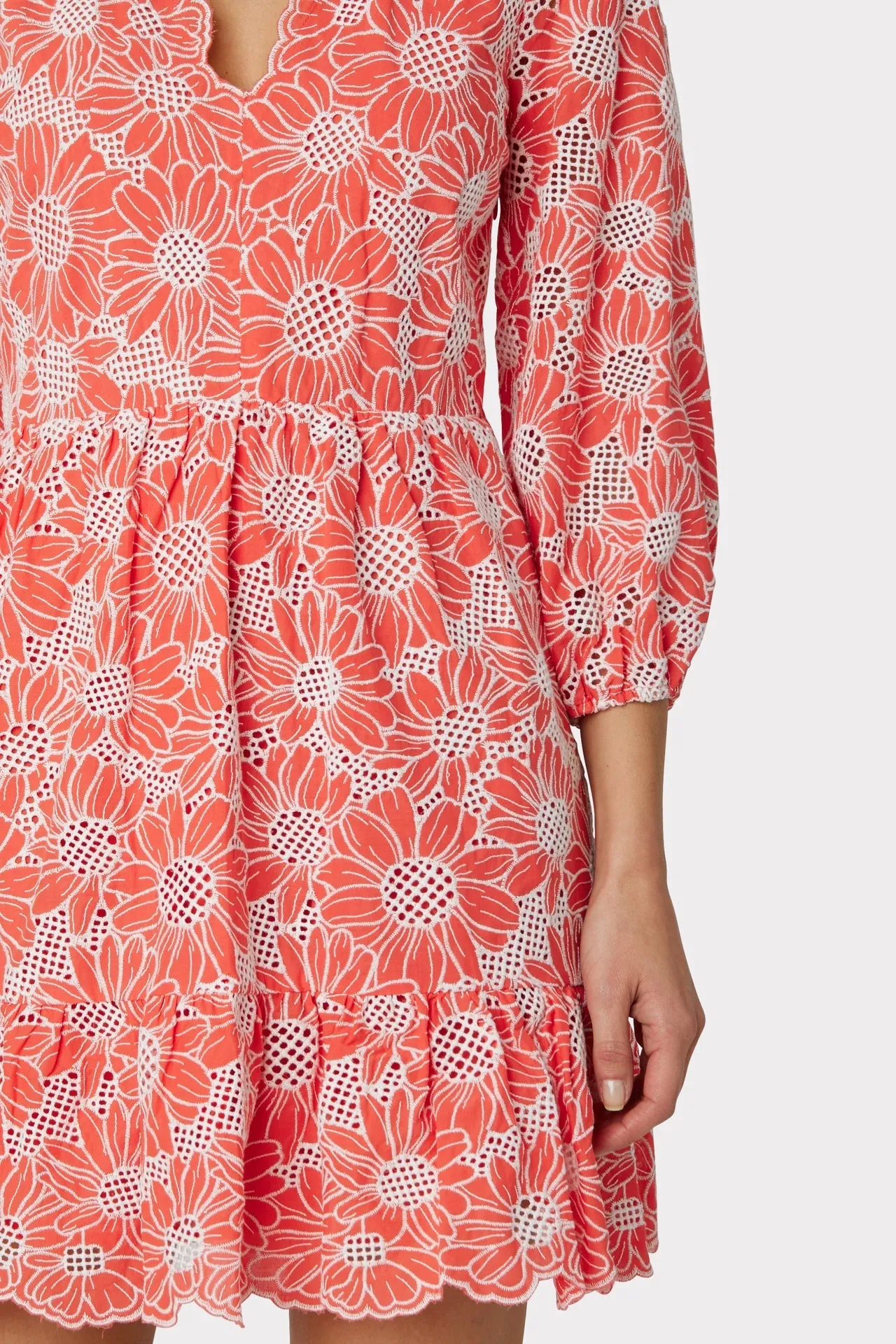 Brielle Tournesol Eyelet Dress