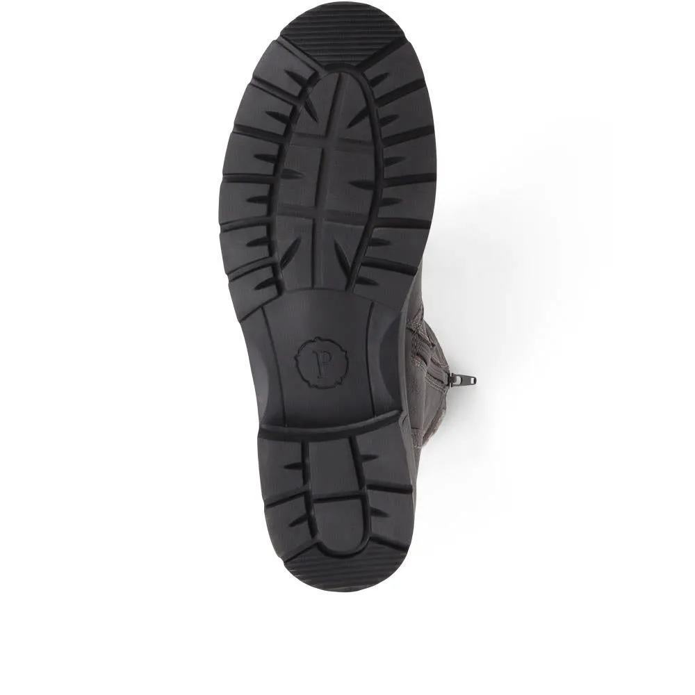 Casual Biker Boots - WBINS38033 / 324 161