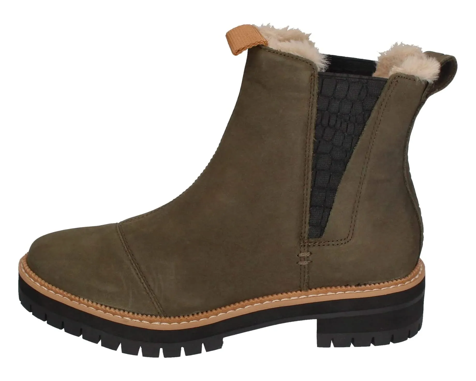 Dakota TOMS boots, water-resistant paved nubuck