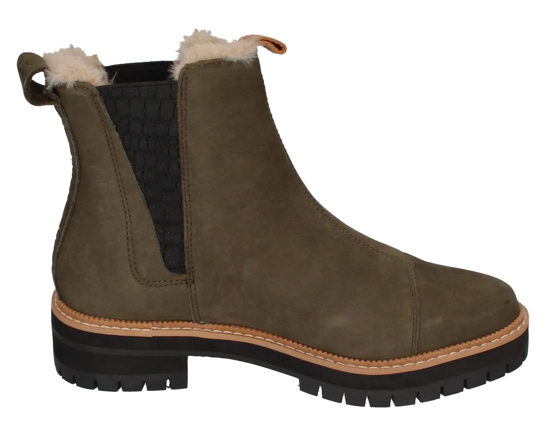 Dakota TOMS boots, water-resistant paved nubuck