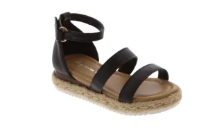 Double strapped with Ankle buckle sandal