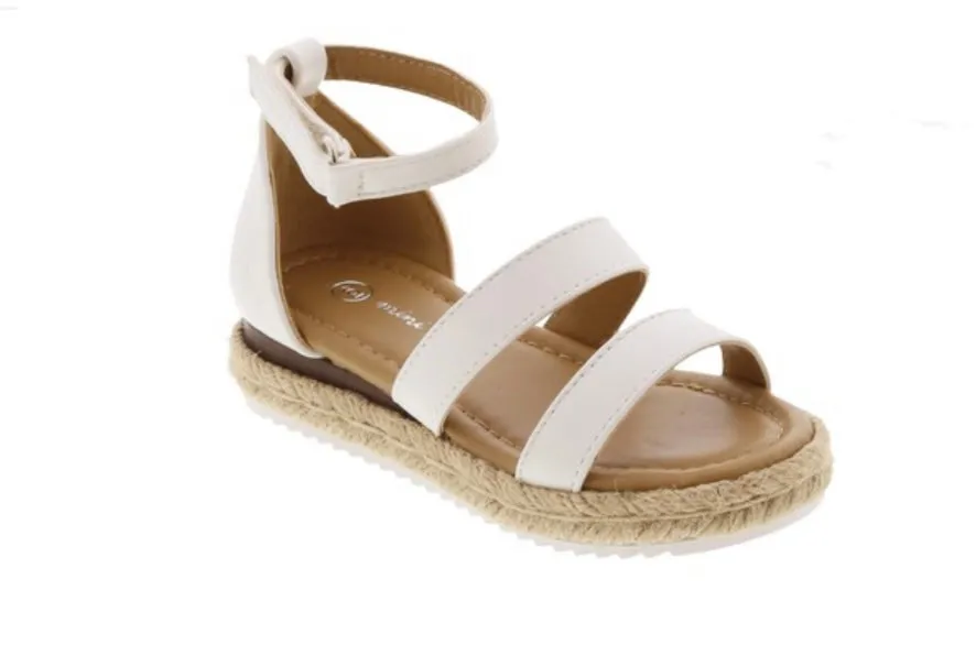 Double strapped with Ankle buckle sandal
