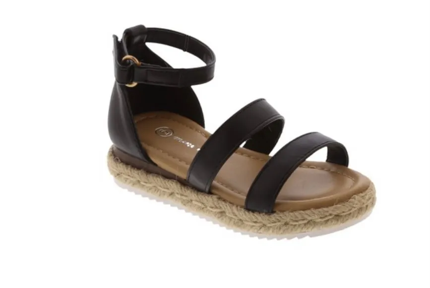 Double strapped with Ankle buckle sandal