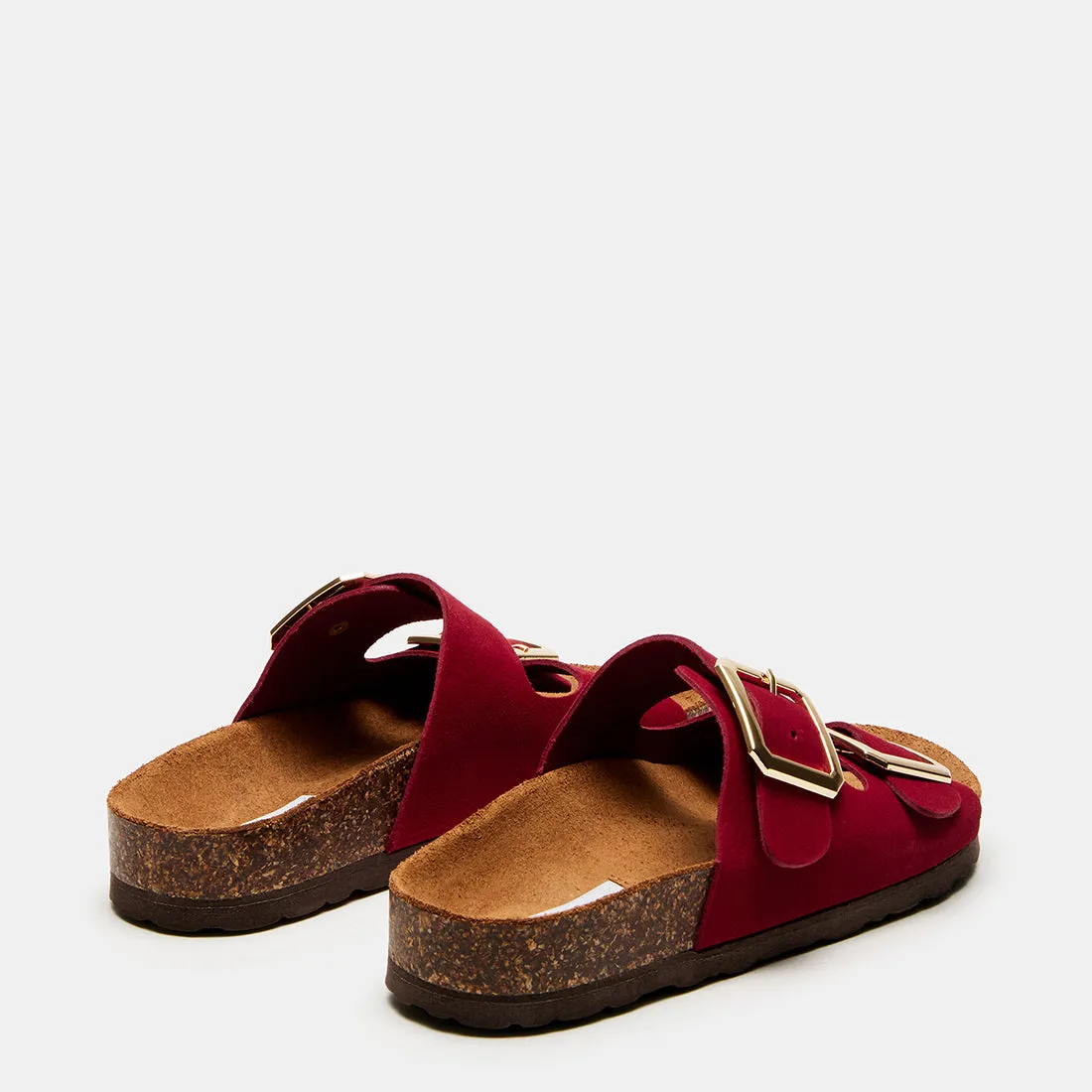 JESSEE RED SUEDE