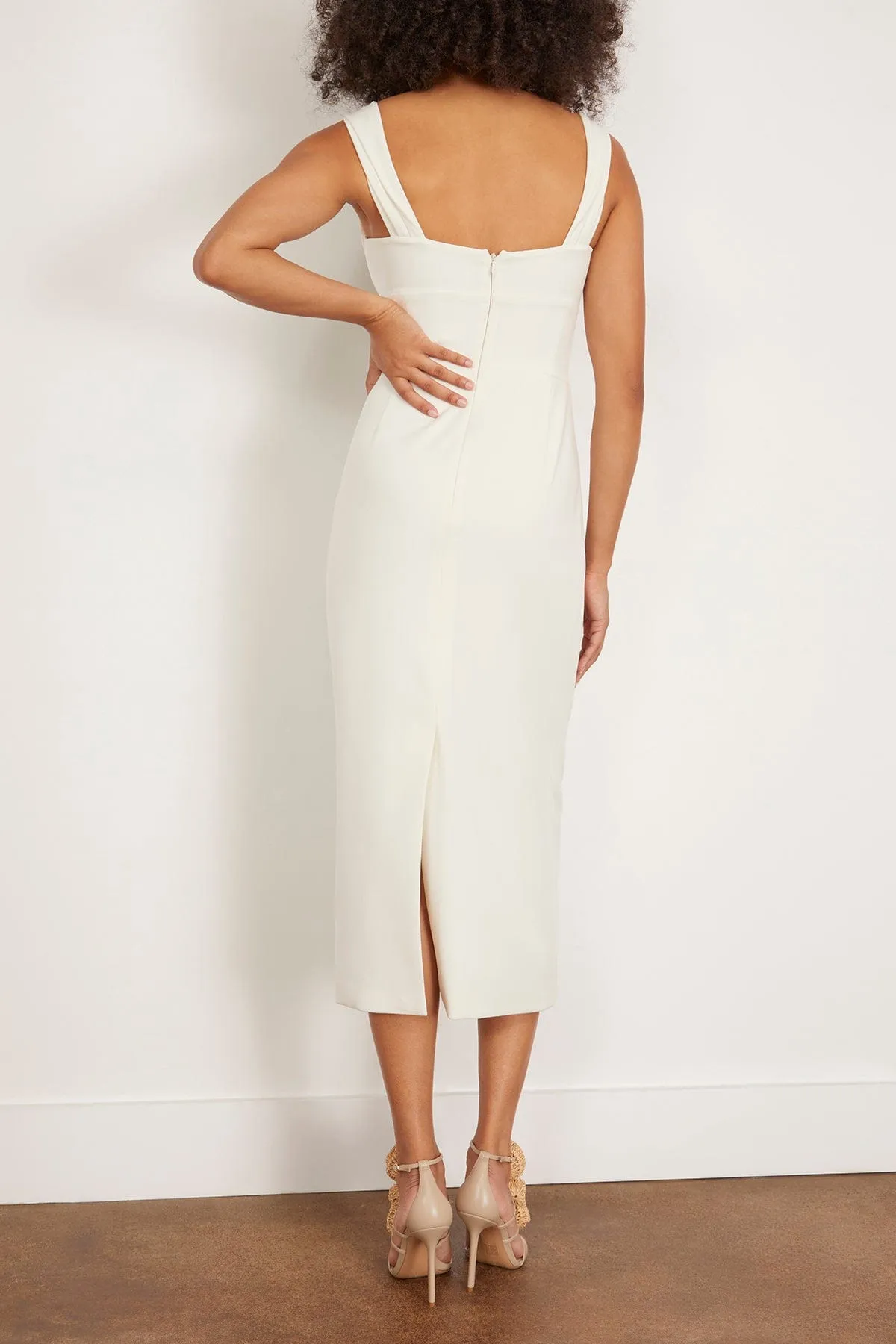 Mia Dress in Ivory