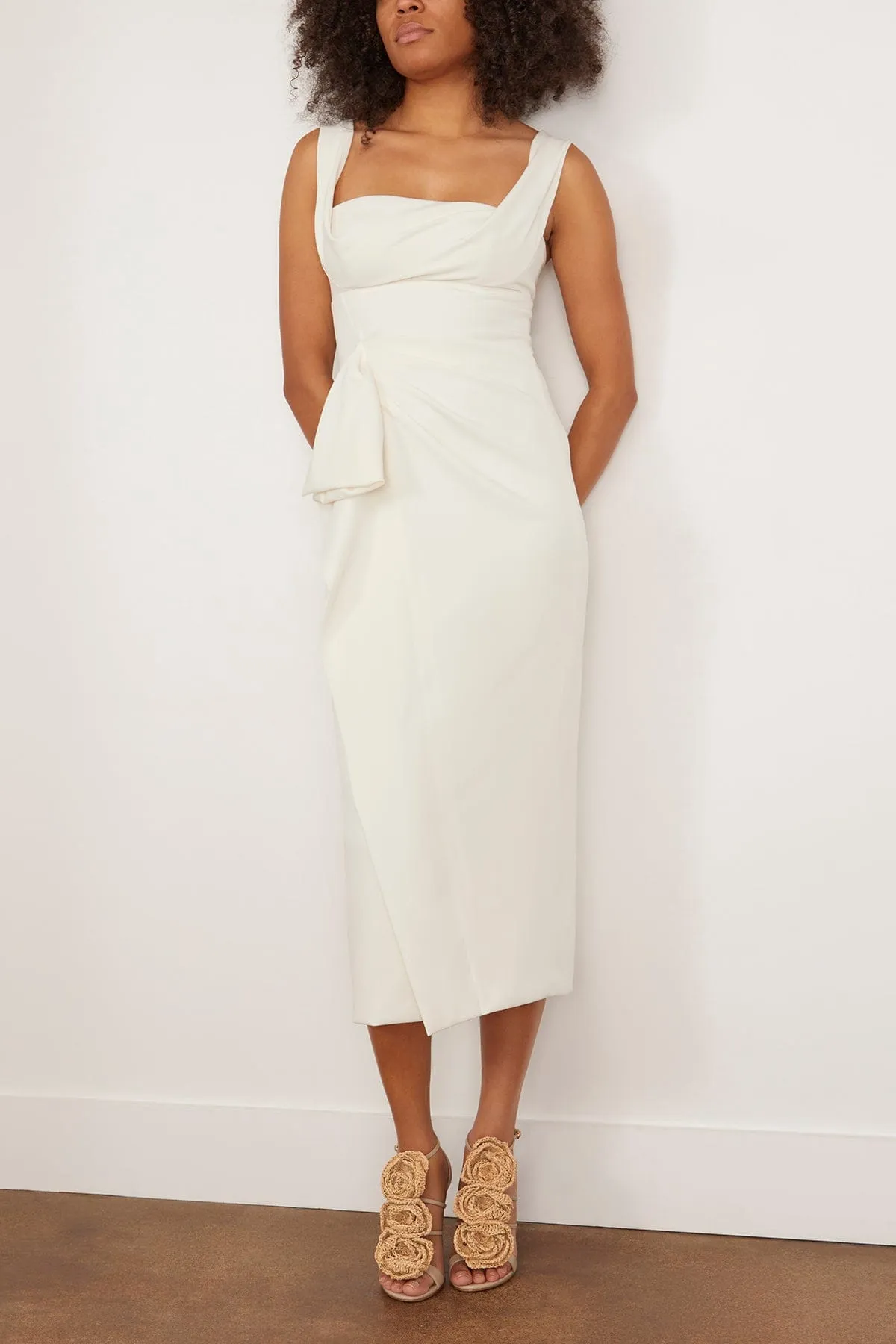 Mia Dress in Ivory