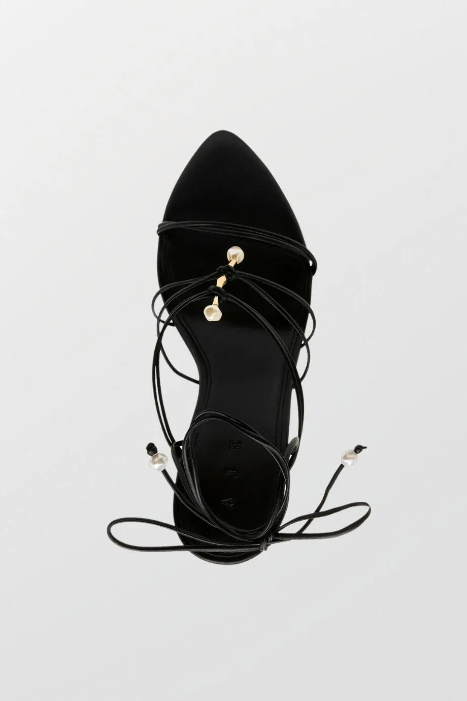 Perenna Pearl Bar Strappy Heel
