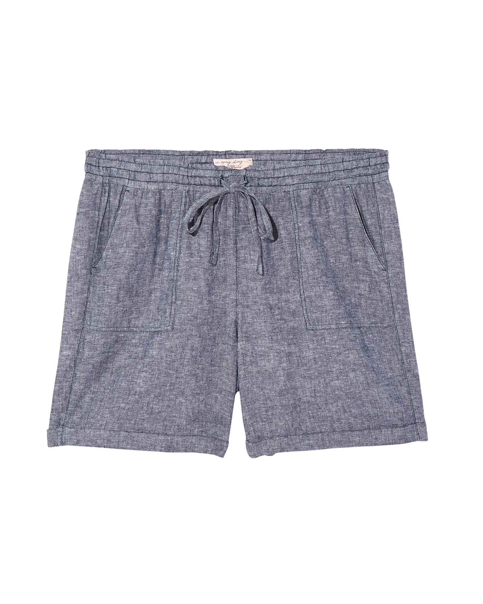 Phuket Linen Short | Azure Blue