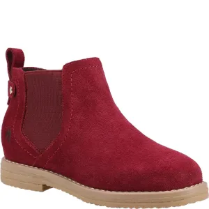 Red Mini Maddy Boots