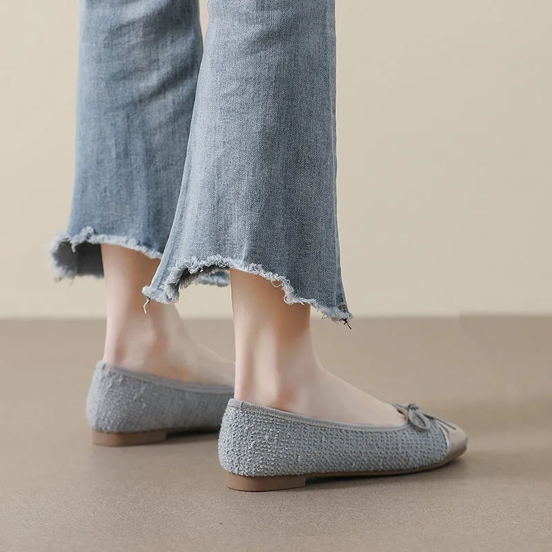 Women Patchwork Stylish Casual Soft Flats