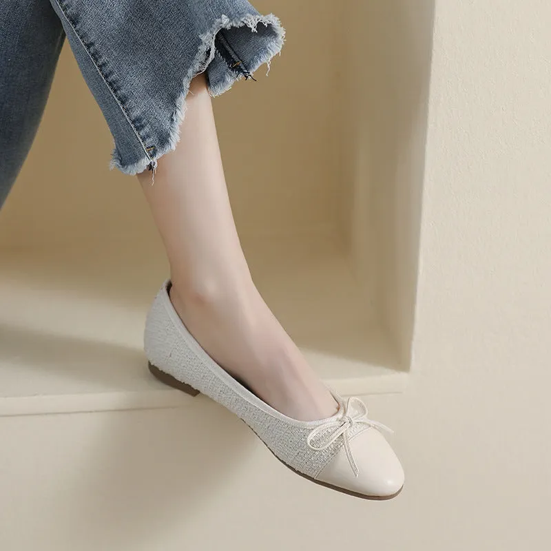 Women Patchwork Stylish Casual Soft Flats