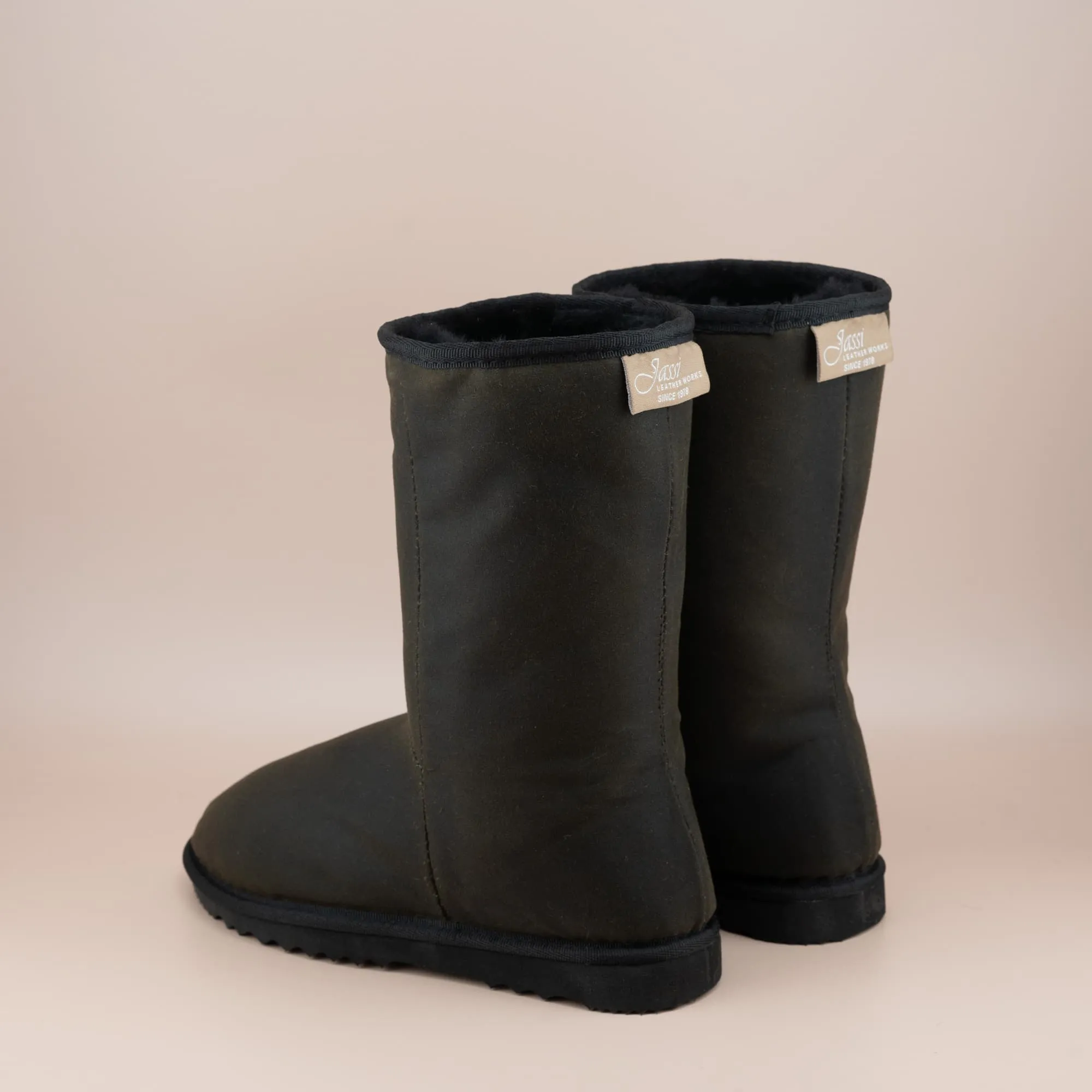 Women's Mid Oilskin Ugg Boot